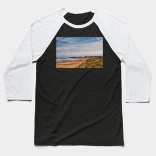 Springtime on the beach at Seaton Sluice Baseball T-Shirt